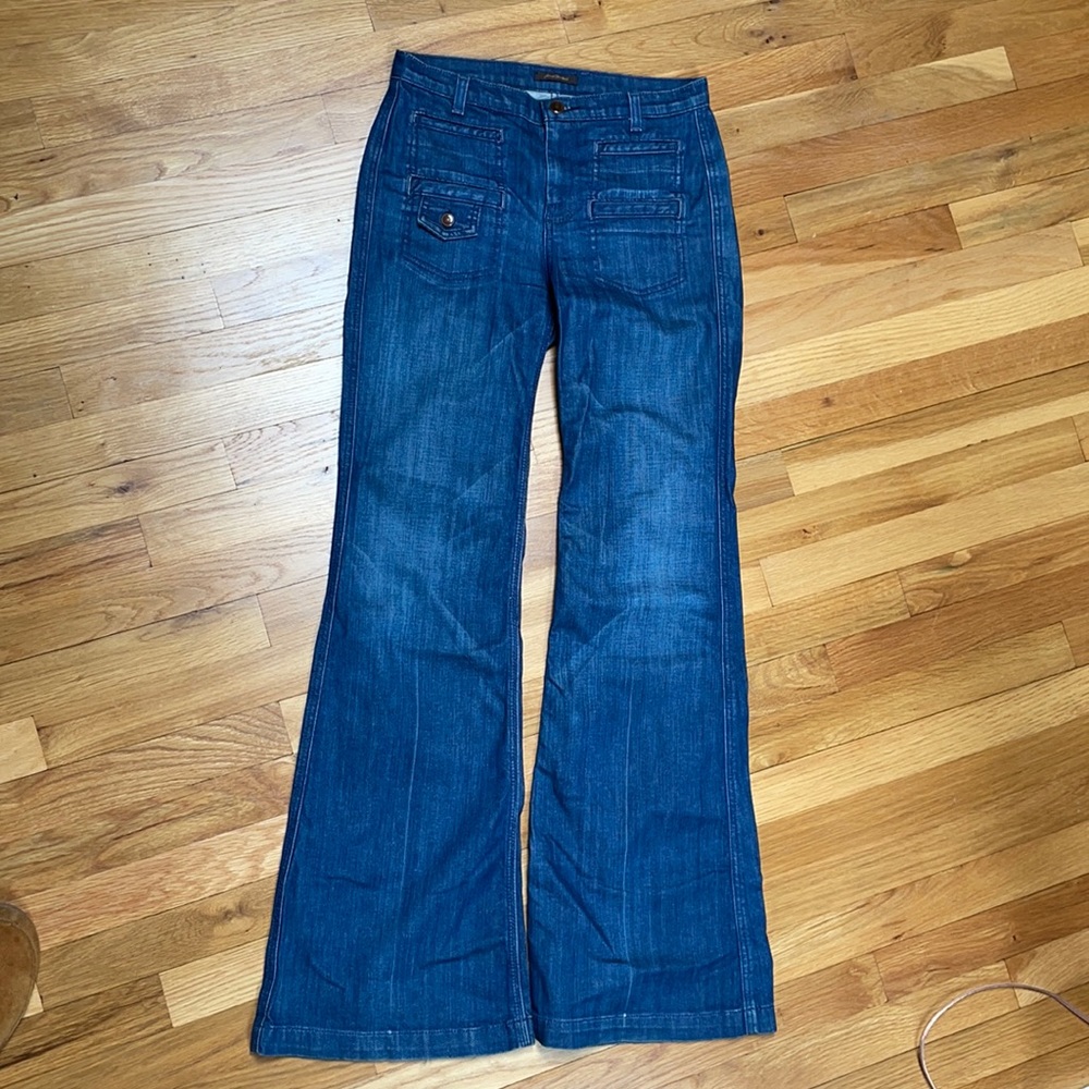 Vintage, rare, 7 For All Mankind Flare Jeans, High Waisted, Size 26